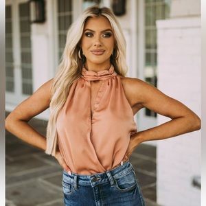 Kylan Surplice Bodysuit - These Three Boutique